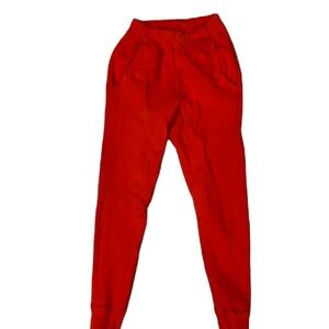 Joah Brown Red Jogger Pants
